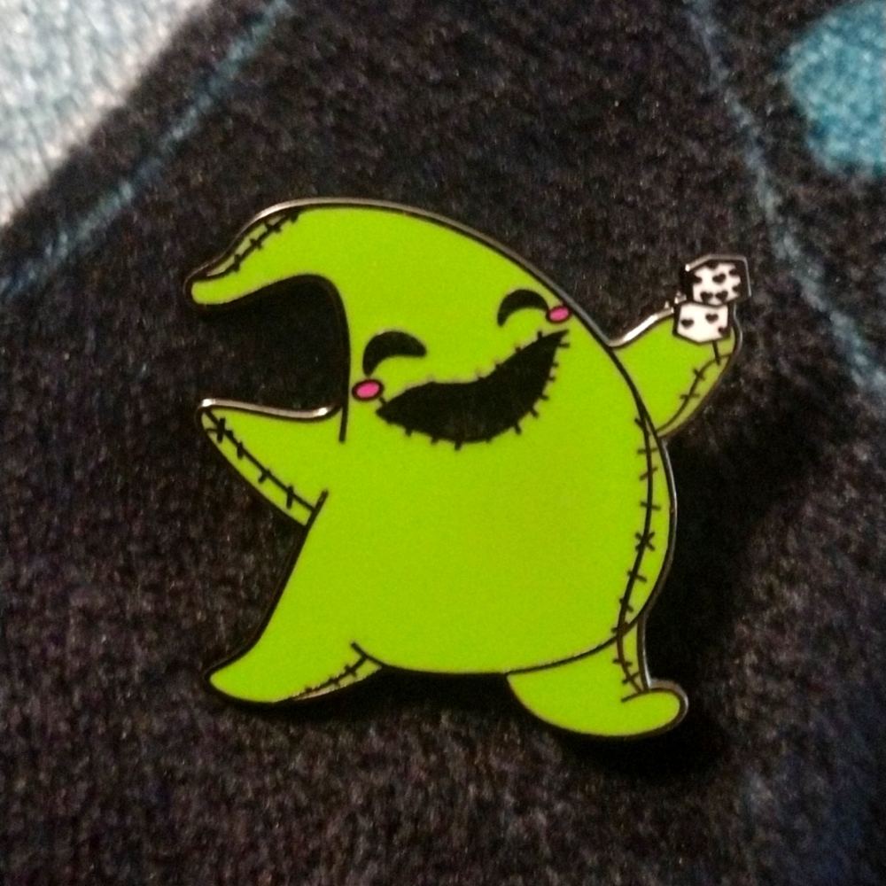 Oogie Boogie from Nightmare Before Christmas Enamel Pin - Picture 1 of 1